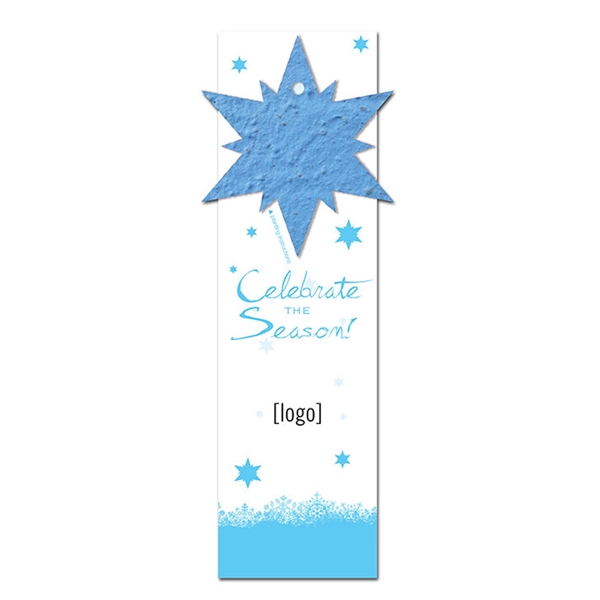 Holiday seed paper shape Bookmark - Image 3