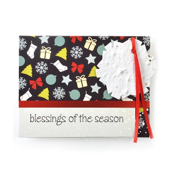 Seed Paper Shape Holiday Card - Image 2