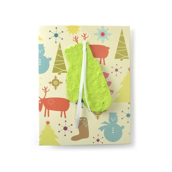 Seed Paper Shape Holiday Card - Image 4