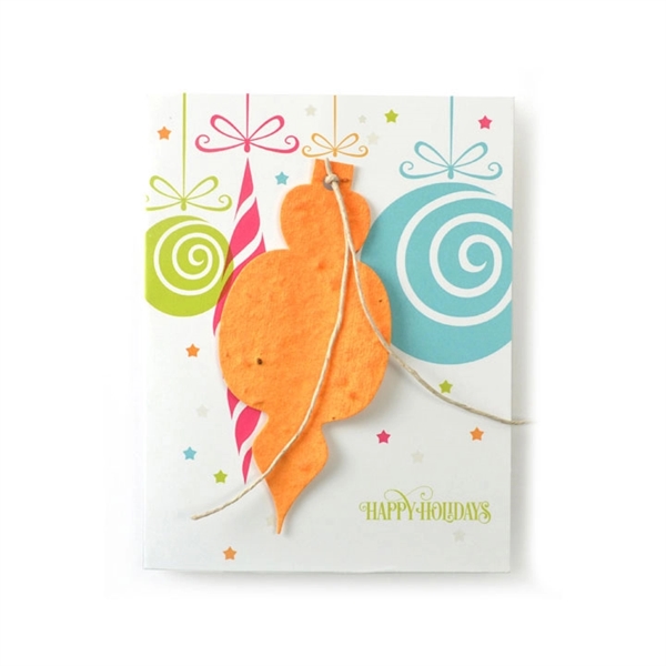 Seed Paper Shape Holiday Card - Image 5