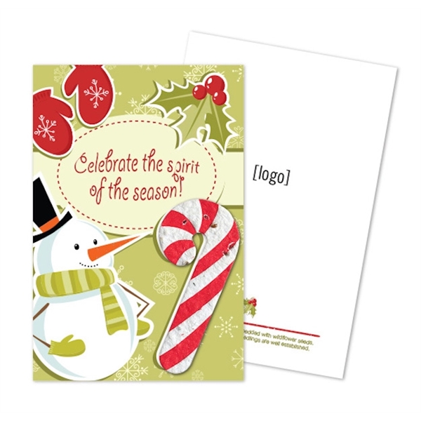 Holiday Seed Paper Shape Panel Card - Image 5