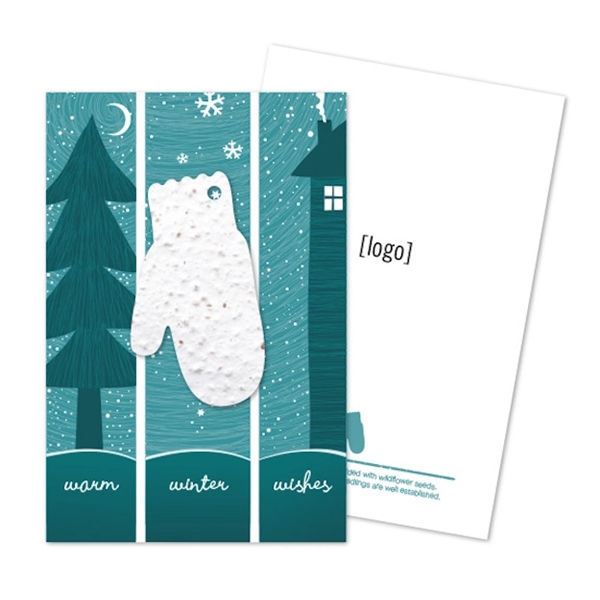 Holiday Seed Paper Shape Panel Card - Image 13