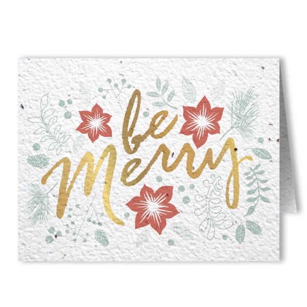 Holiday Seed Paper Greeting Card - Image 5