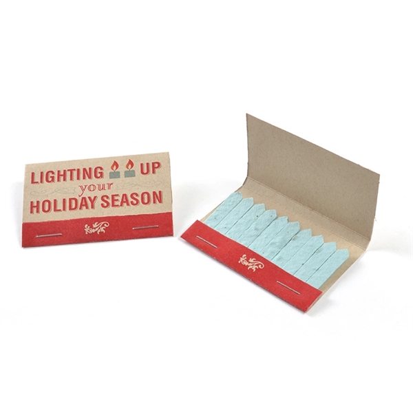 Holiday Seed Paper Matchbook - Image 6