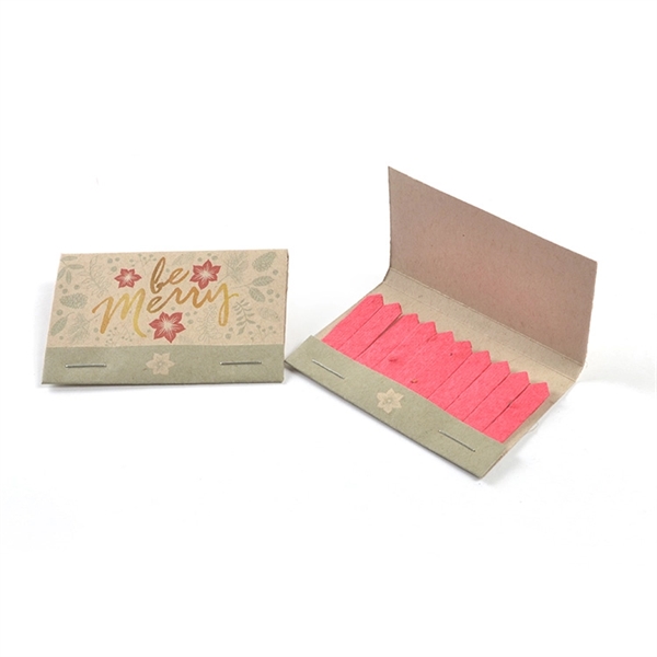 Holiday Seed Paper Matchbook - Image 9