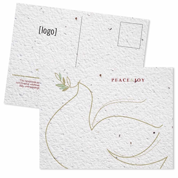 Holiday Seed Paper Mailable Postcard - Image 2