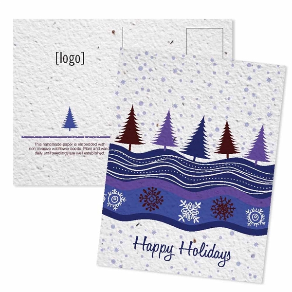 Holiday Seed Paper Mailable Postcard - Image 10