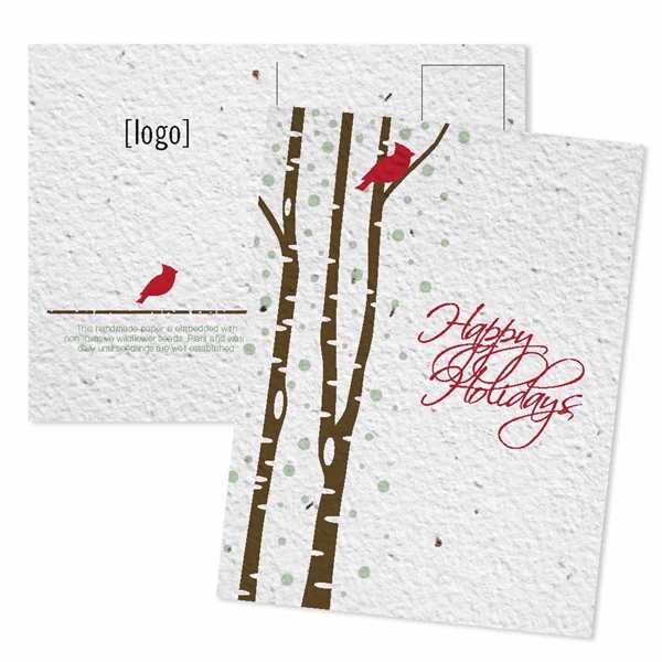 Holiday Seed Paper Mailable Postcard - Image 15