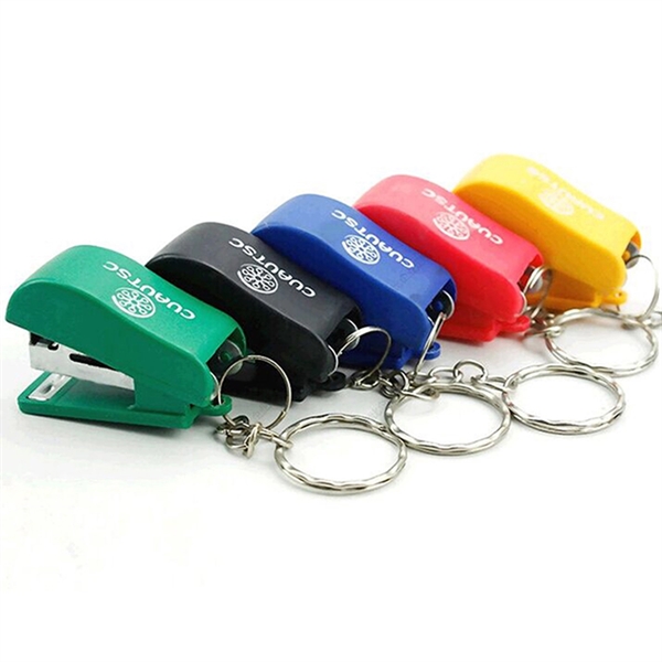 Mini Stapler Key Chain