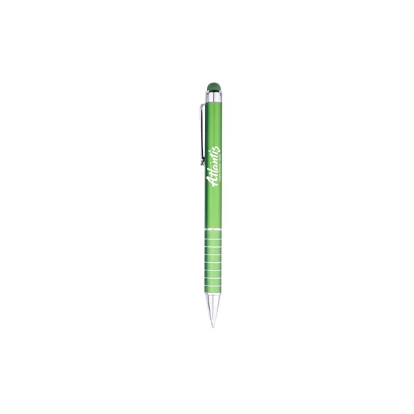 Aluminum Ballpoint Pen with Stylus - Image 5
