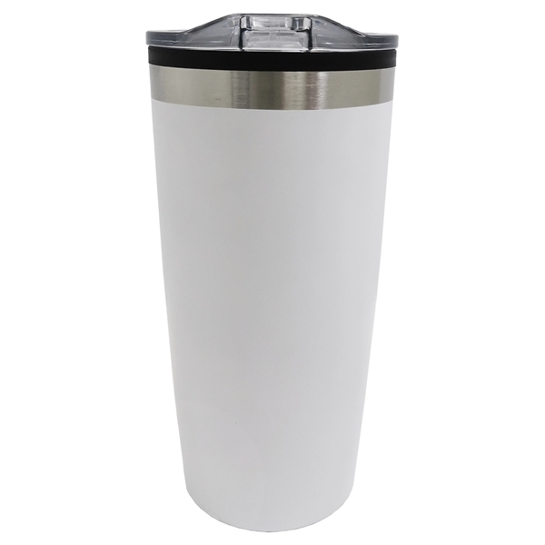 20OZ Double Wall Tumbler With Stainless Steel Outer - Image 2