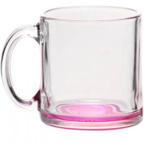 13 oz. Clear Glass Coffee Mugs w/ Custom Imprint Tea Cups - Image 3