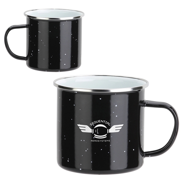 Foundry 16 oz Enamel-Lined Iron Coffee Mug - Image 2
