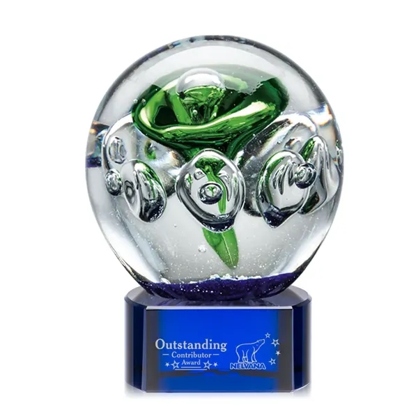 Aquarius Award on Blue Base - Image 4