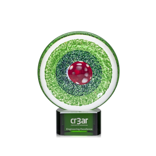 On Target Award on Green Base - Image 2
