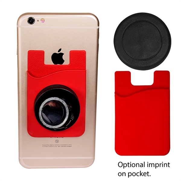 Magnetic Auto Phone Holder with Phone Pocket - Image 7