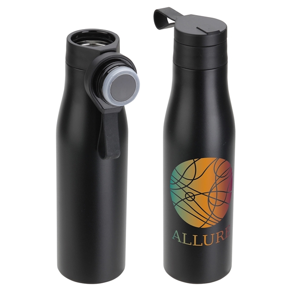 Allure 20 oz Magnetic Lid Stainless Steel Bottle - Image 2