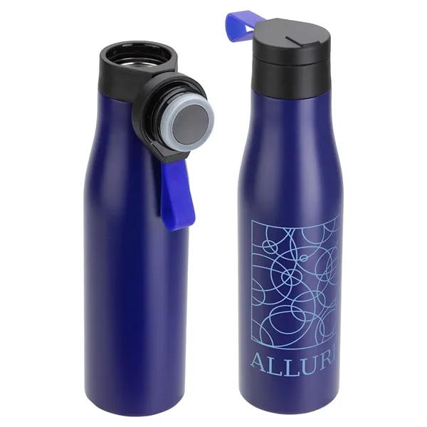 Allure 20 oz Magnetic Lid Stainless Steel Bottle - Image 3