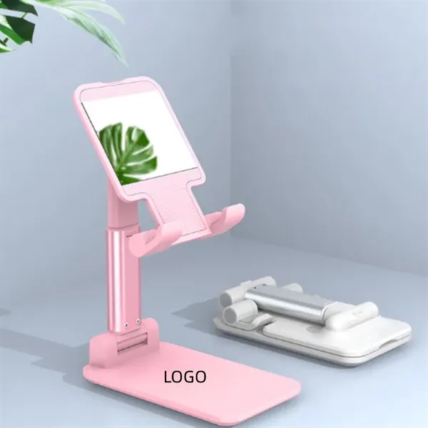 Foldable Phone Holder and Tablet Stand With Mirror      - Image 1