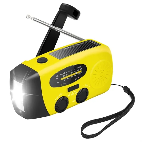 Emergency Tool AM/FM/NOAA Weather Radio With LED Flashlight, - Image 10