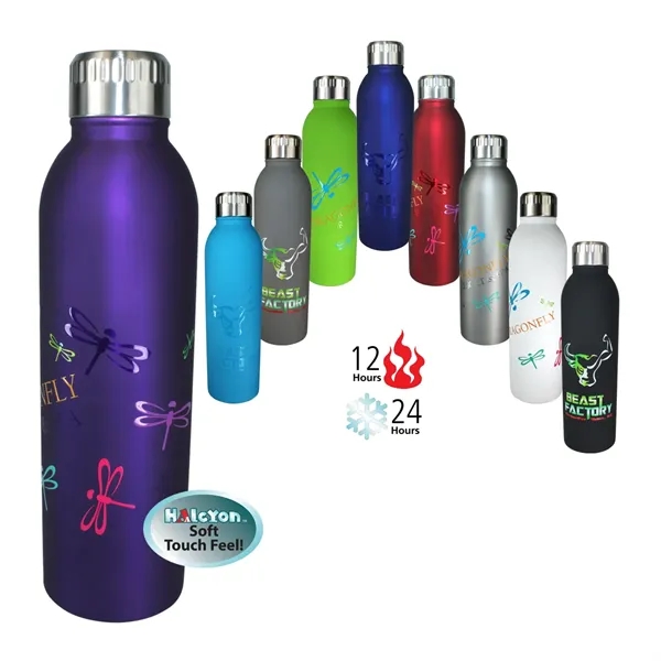 17 oz. Deluxe Halcyon® Bottle, FCD with Varnish or Varnish - Image 1