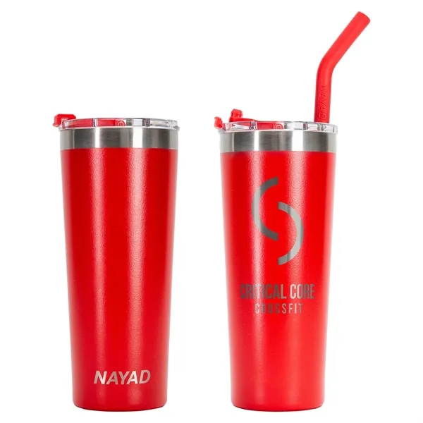 Nayad Trouper 22oz Stainless Double Wall Tumbler with Straw - Image 8