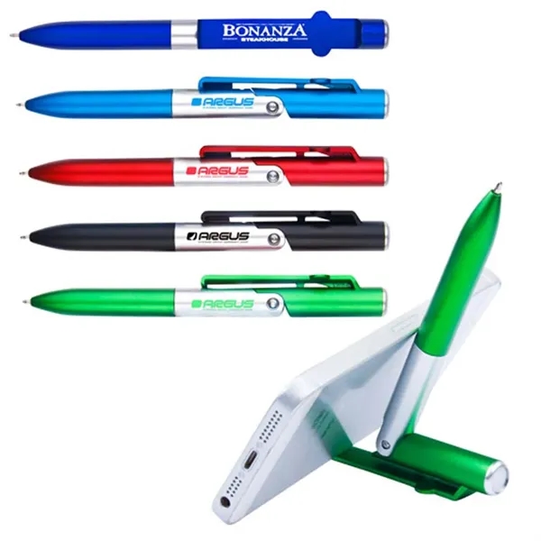 2 In 1 Smartphone Stand Ballpoint Pen - Image 2