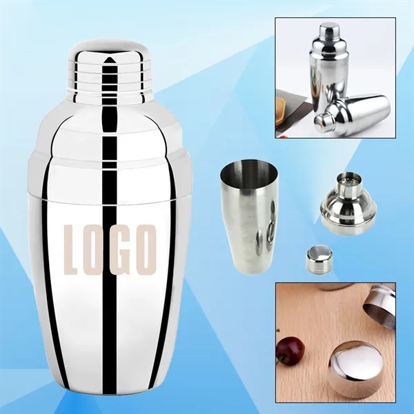18.5 Oz. Cosmo Stainless Steel Cocktail Shaker - Image 1