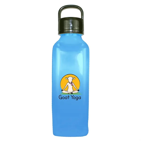 24 oz. Classic Edge Bottle with Handle Lid, Full Color Digit - Image 2
