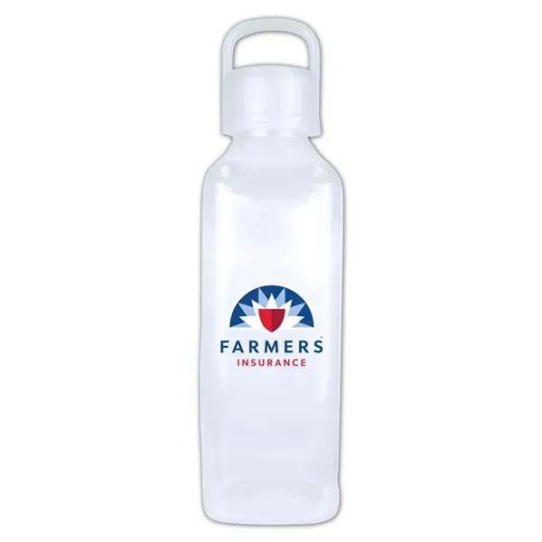 24 oz. Classic Edge Bottle with Handle Lid, Full Color Digit - Image 3