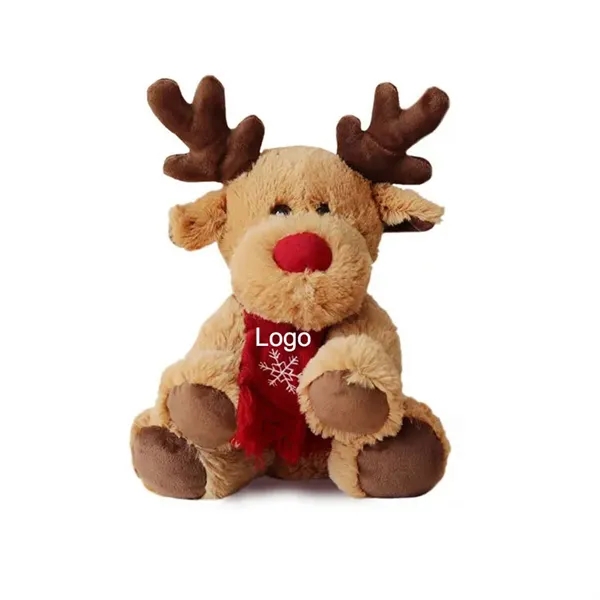 11.8 Inches stuffed animal elk plush toy     - Image 3