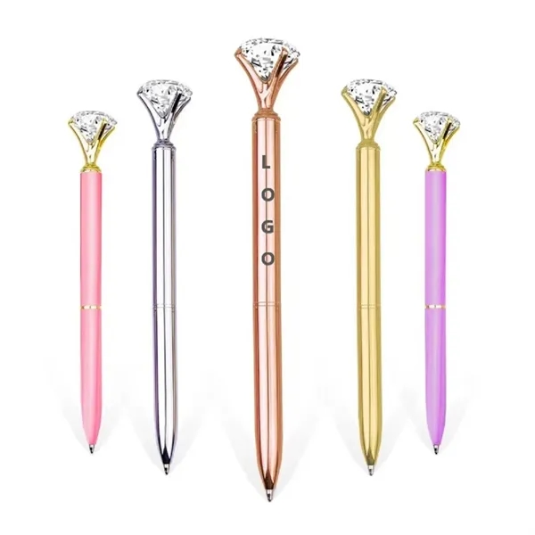 Big Crystal Diamond Pen MOQ 10PCS - Image 1