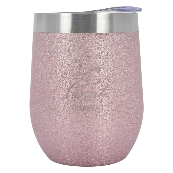 12 Oz. Iced Out Vinay Stemless Wine Cup - Image 8