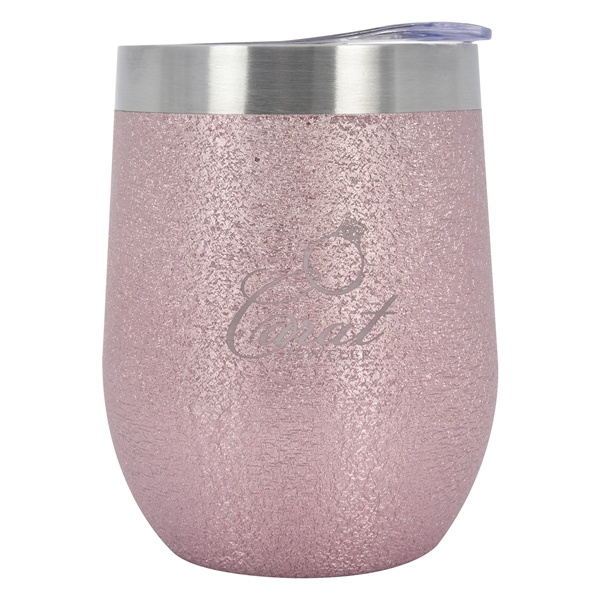 12 Oz. Iced Out Vinay Stemless Wine Cup - Image 9