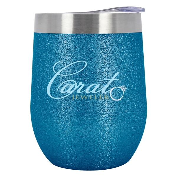 12 Oz. Iced Out Vinay Stemless Wine Cup - Image 11