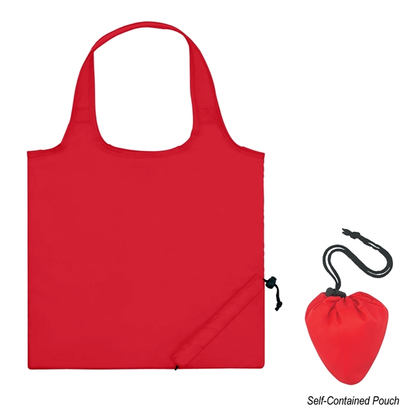 Foldaway Tote Bag With Antimicrobial Additive - Image 12