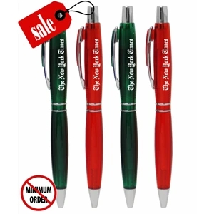 Promotional Colored "Lustrous" Pen - No Minumum
