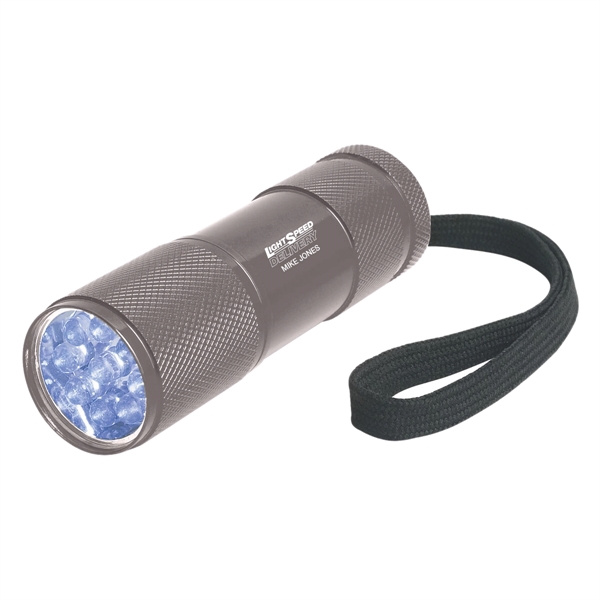 The Stubby Aluminum LED Flashlight With Strap - Image 11
