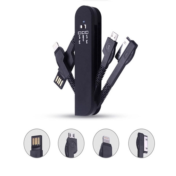 Swiss Army Knife Three-in-one USB Charging Cable - Image 1