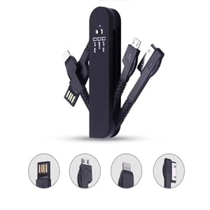 Swiss Army Knife Three-in-one USB Charging Cable