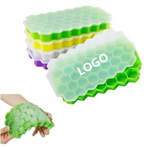 37 Grid Ice Cube Trays & Candy Molds With Lids