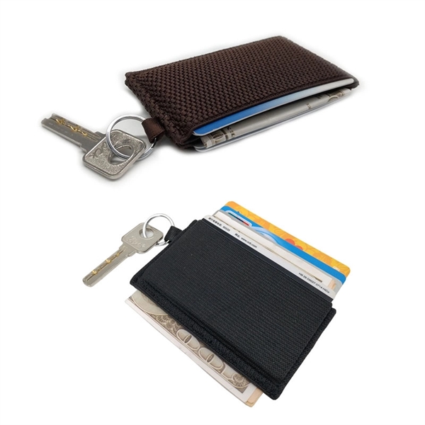 Elastic purse card holder thread wallet     - Image 1