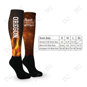 Knee High Socks with Your Color Full Color Design TOP
