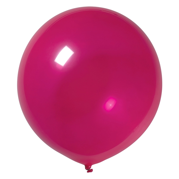 36" Crystal Tuf-Tex Balloon - Image 34