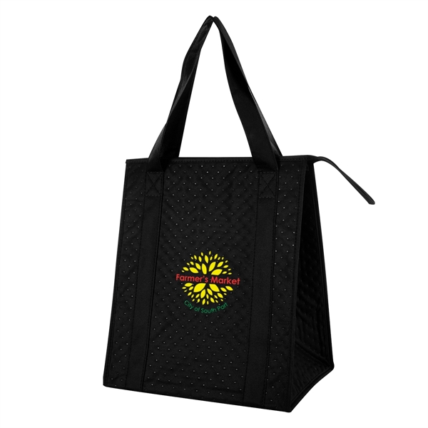 Dimples Non-Woven Cooler Tote Bag - Image 28