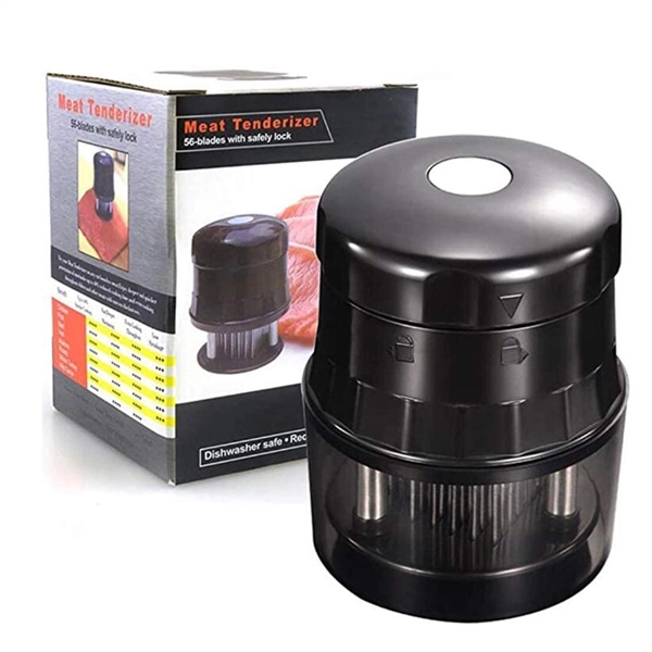 Meat Tenderizer Tool With Safe Lock & Cover - Image 5