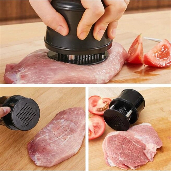 Meat Tenderizer Tool With Safe Lock & Cover - Image 7