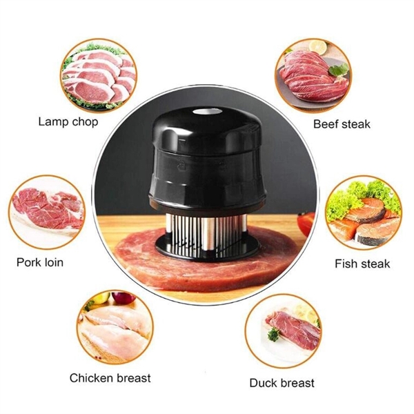 Meat Tenderizer Tool With Safe Lock & Cover - Image 8