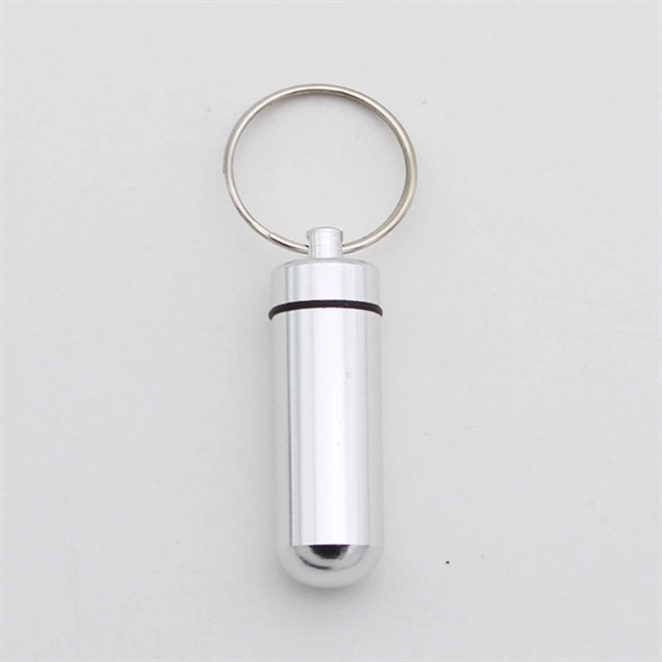 Aluminum Pill Case Keychain     - Image 6