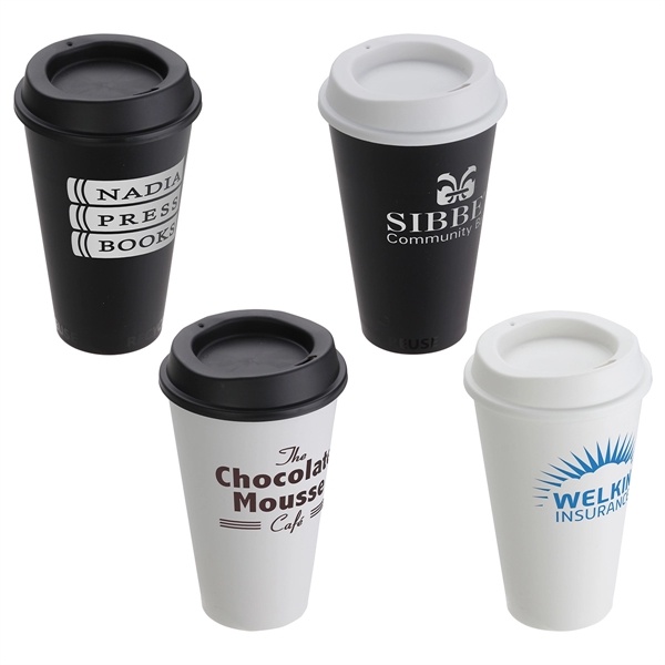 Café 17 oz Sustainable To-Go Cup - Image 1